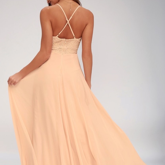Blush dress from Lulus! - Picture 4 of 4